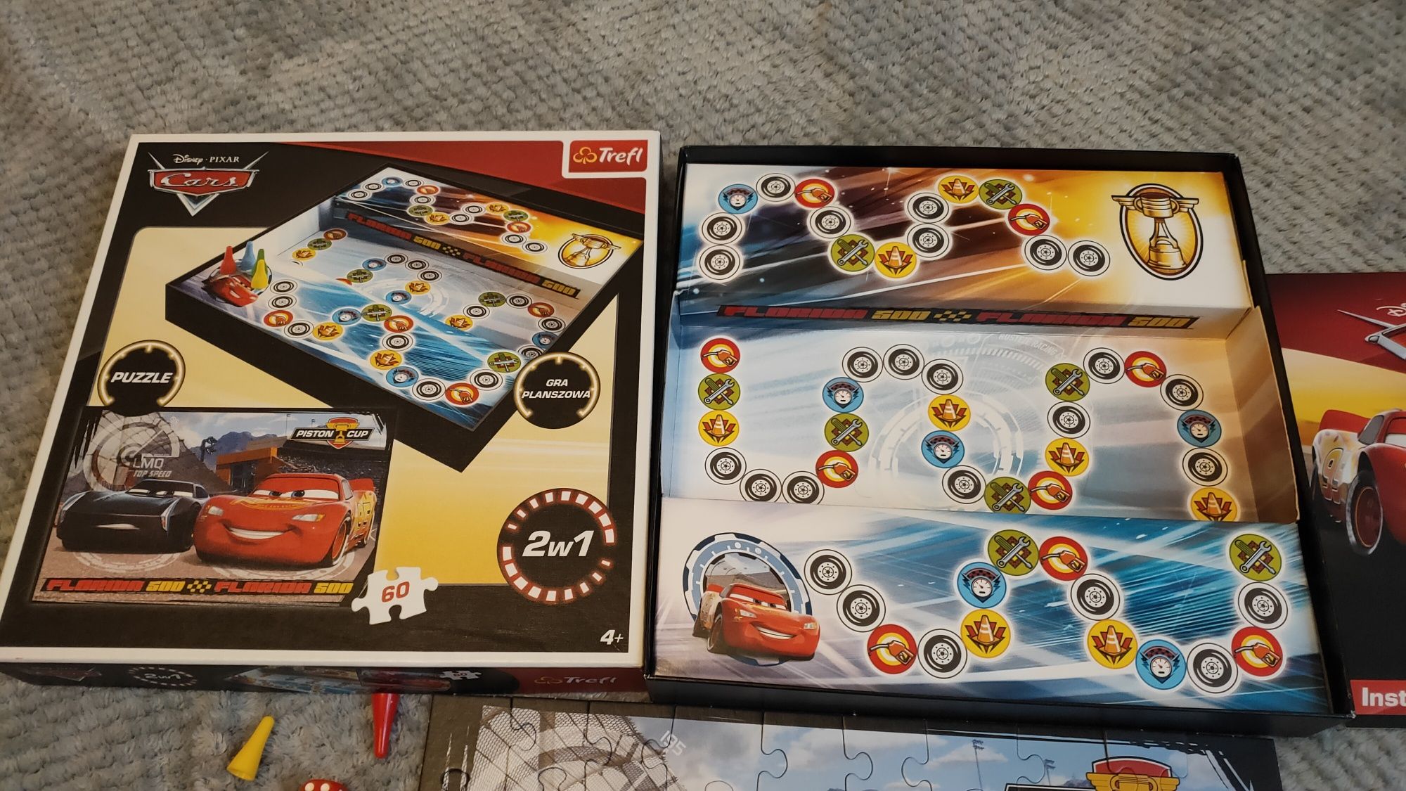 Gra plus puzzle zygzak McQueen