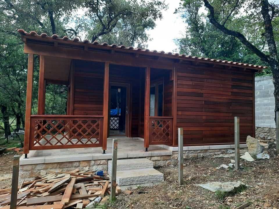 casa de madeira / abrigo de madeira - Madeira&Conforto