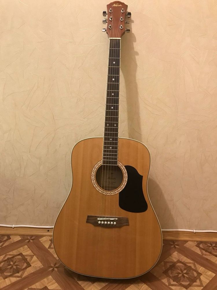 Акустическая гитара Kapok + чехол Fender