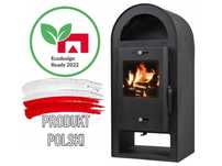 PIEC kominek KOZA stalowy NEGRO piecyk polski produkt EKOPROJEKT