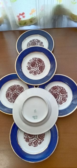 Барановка тарелки чашки сахарница