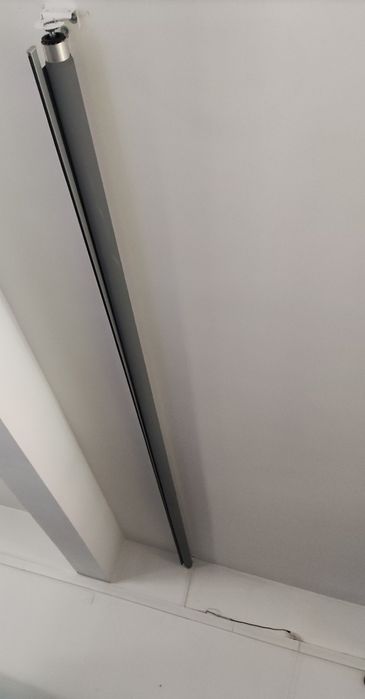 Estore elétrico c/ motor  / tela de 5 metros x 3,5 metros