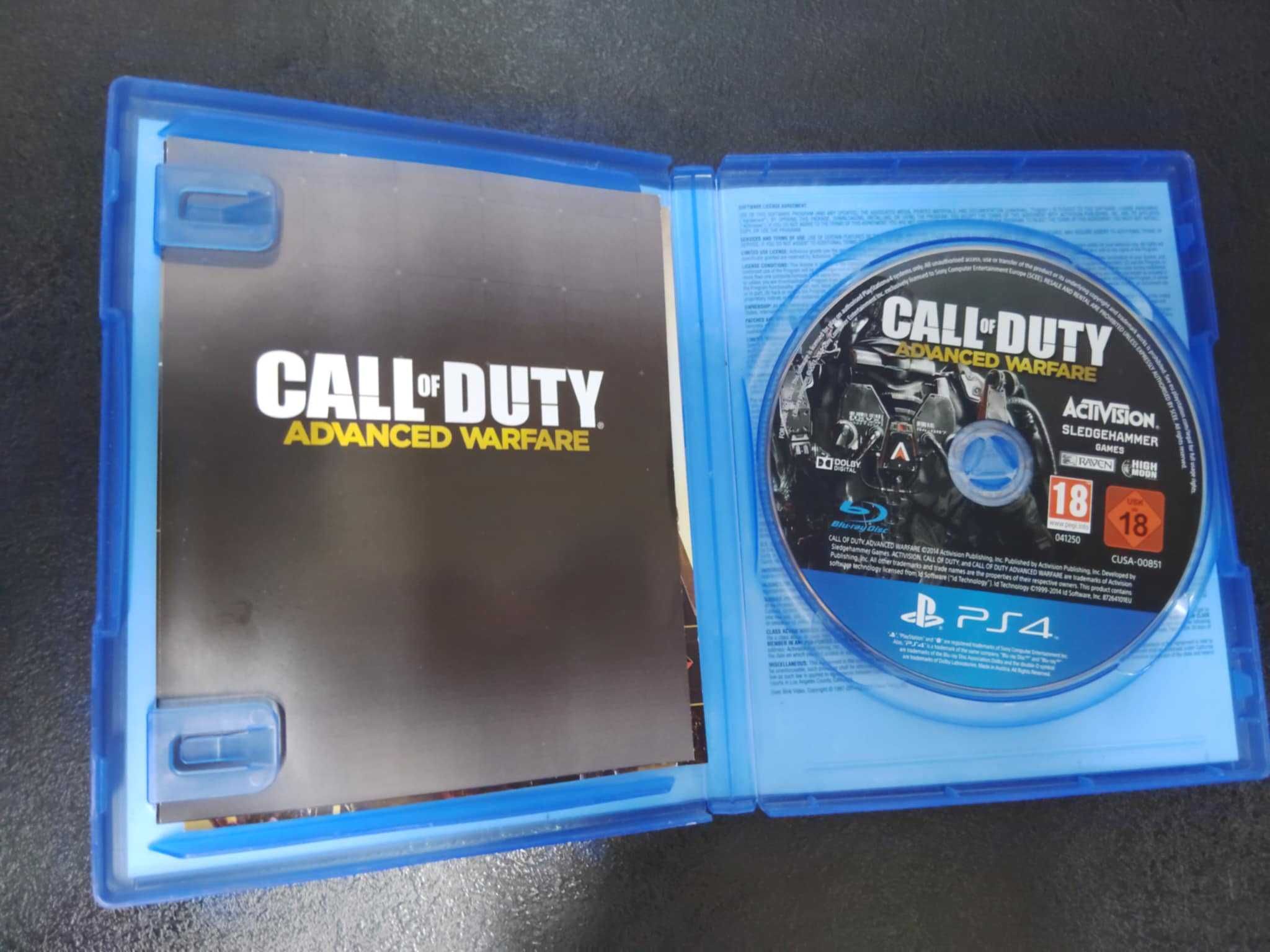 Call of Duty: Advanced Warfare PS4 Angielsku wersja cod aw na konsole