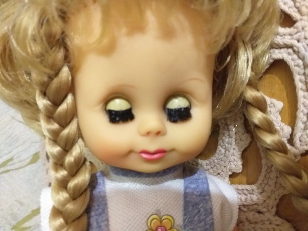 Кукла - лялька немецкая, клеймо ARI, винтажная, 30 см