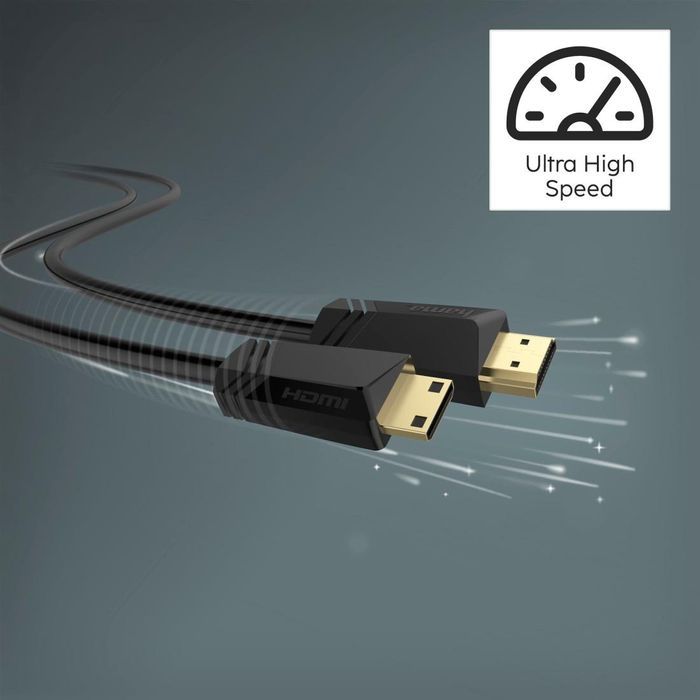 Hama Kabel HDMI - mini HDMI 2.0B 4K, 1,5m, czarny OUTLET