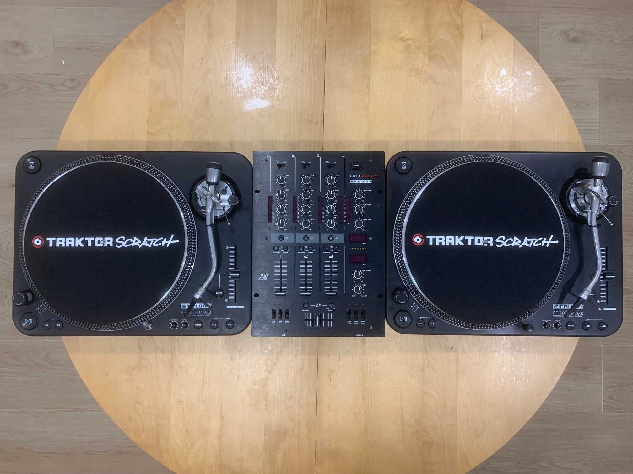 SETUP Gira Discos e Mesa de Mistura RELOOP
