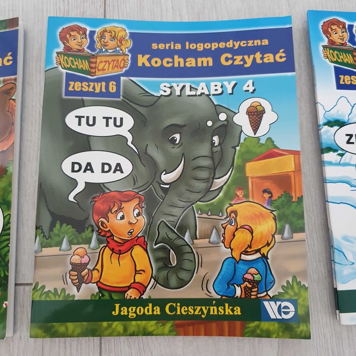 Kocham czytać, SERIA 10 zeszytów z serii, Jagoda Cieszyńska,