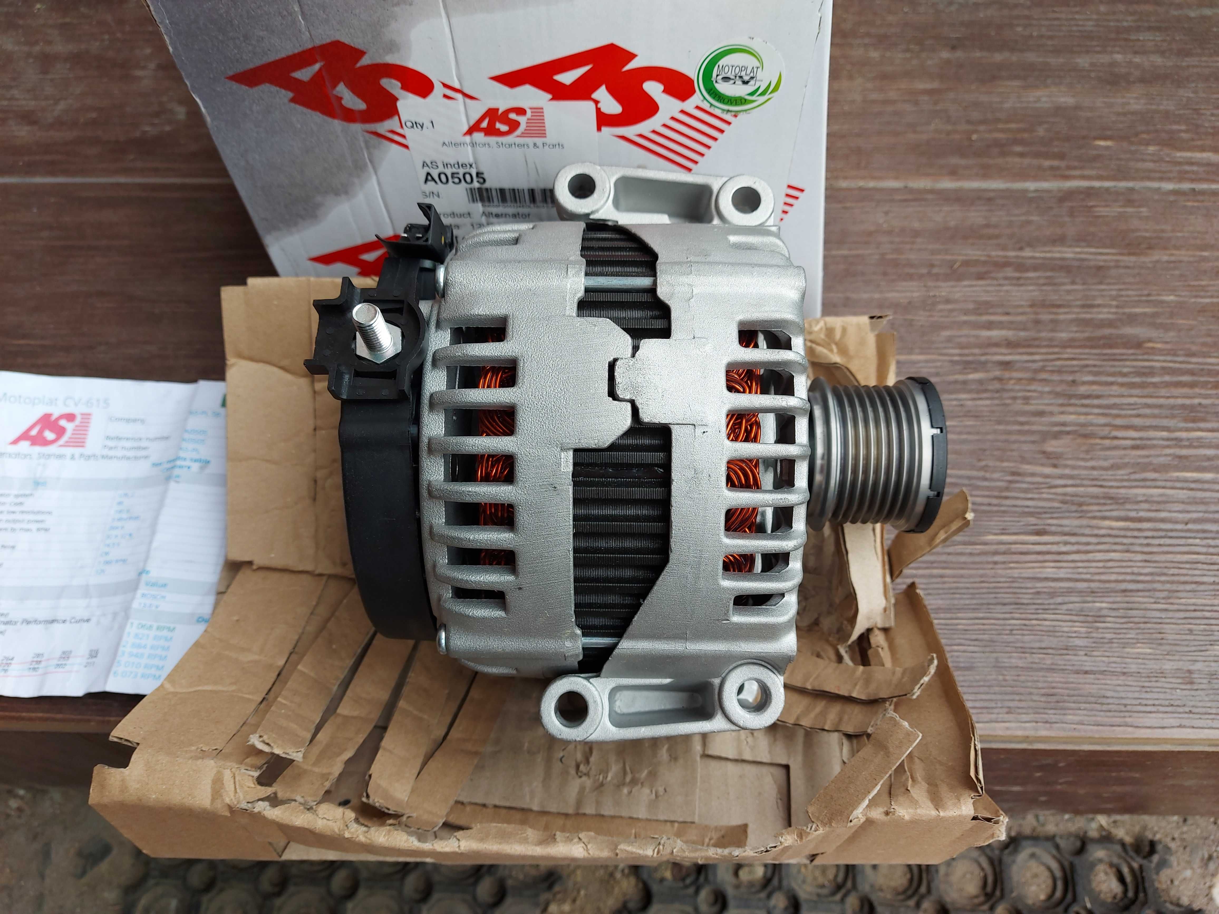 ALTERNATOR Nowy AS-PL 220A Mercedes S W221 ML GL E W212 R W251