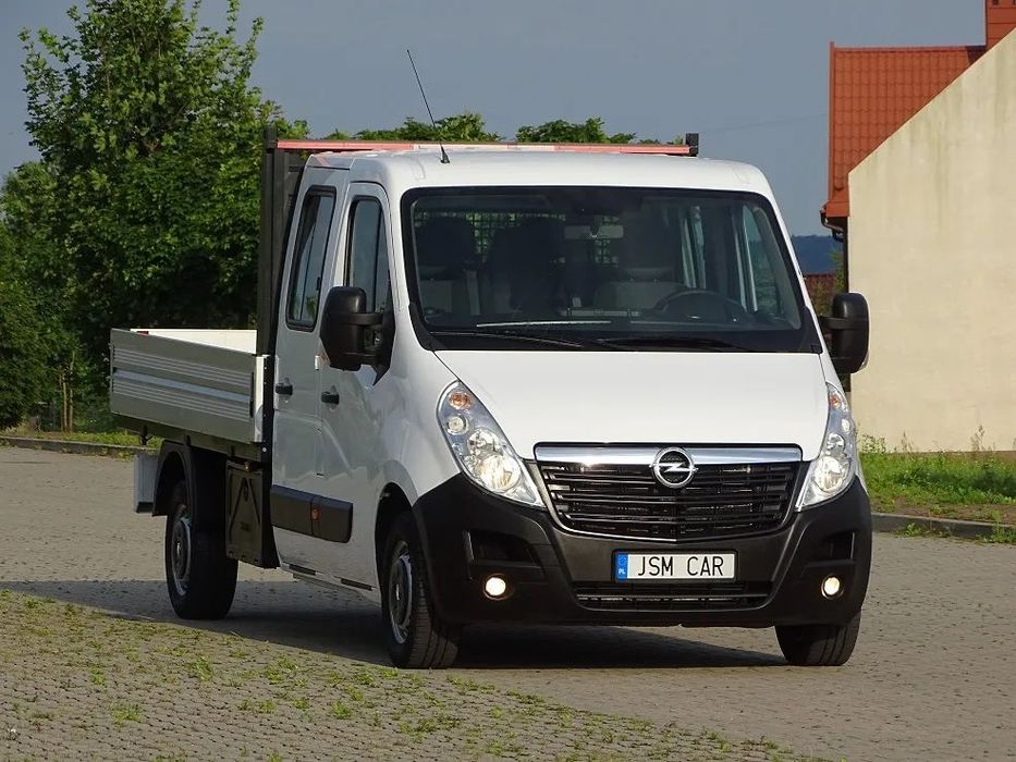 Opel Movano 2.3 130 Brygadówka DOKA 7 Osób Skrzynia 3.18 m. UNIKAT! Salon PL!!  Opel Movano 2.3 130 Brygadówka DOKA 7 Osób Skrzynia 3.18 m. UNIKAT!