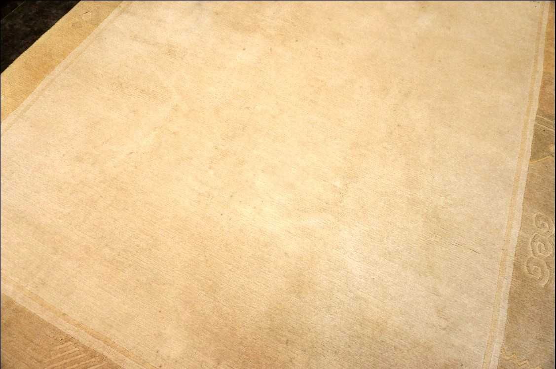 Elegante e suave Tapete do NEPAL, Lã s/Algodão, manual, com 236x172 cm