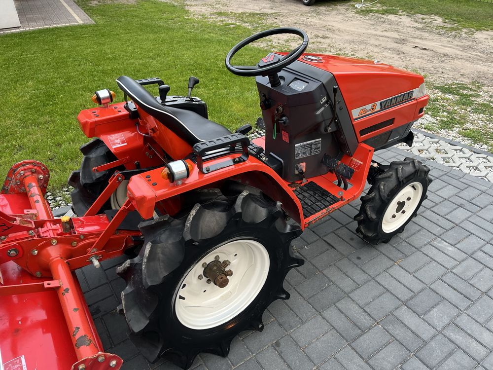 Minitraktorek Japoński Yanmar KE-3 - glebogryzarka - 4x4 - transport