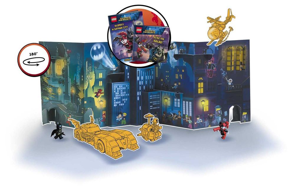 LEGO® DC Super Heroes™. Batman kontra Harley Quinn — Książki i figurki