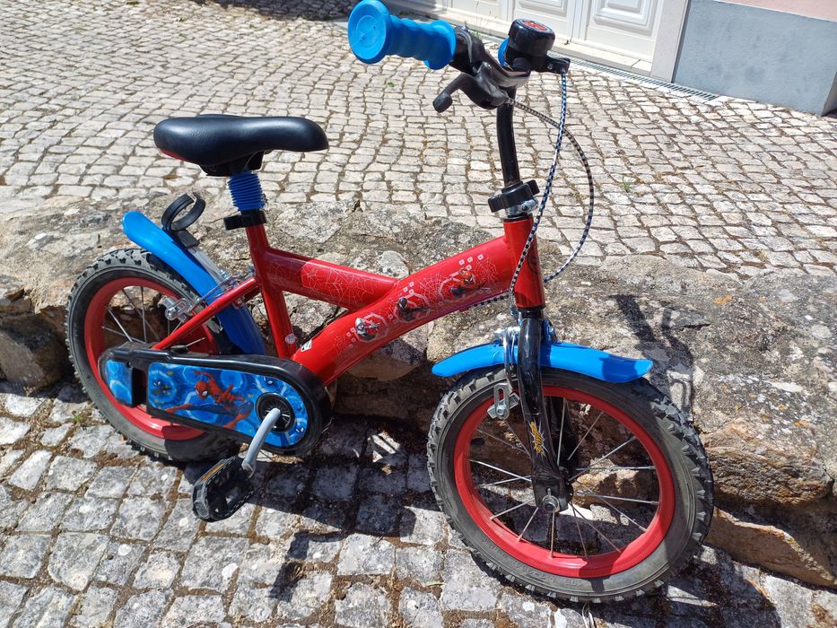 Bicicleta criança Spiderman