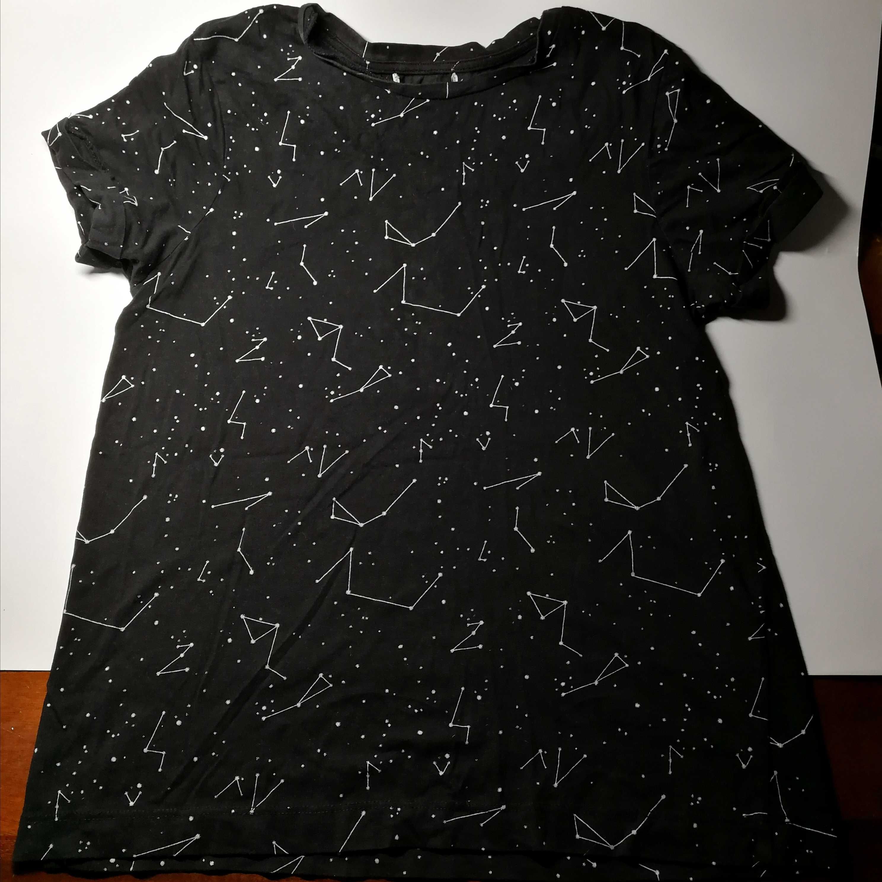 T-shirt (mulher) | Estrelas - Constelações (S)