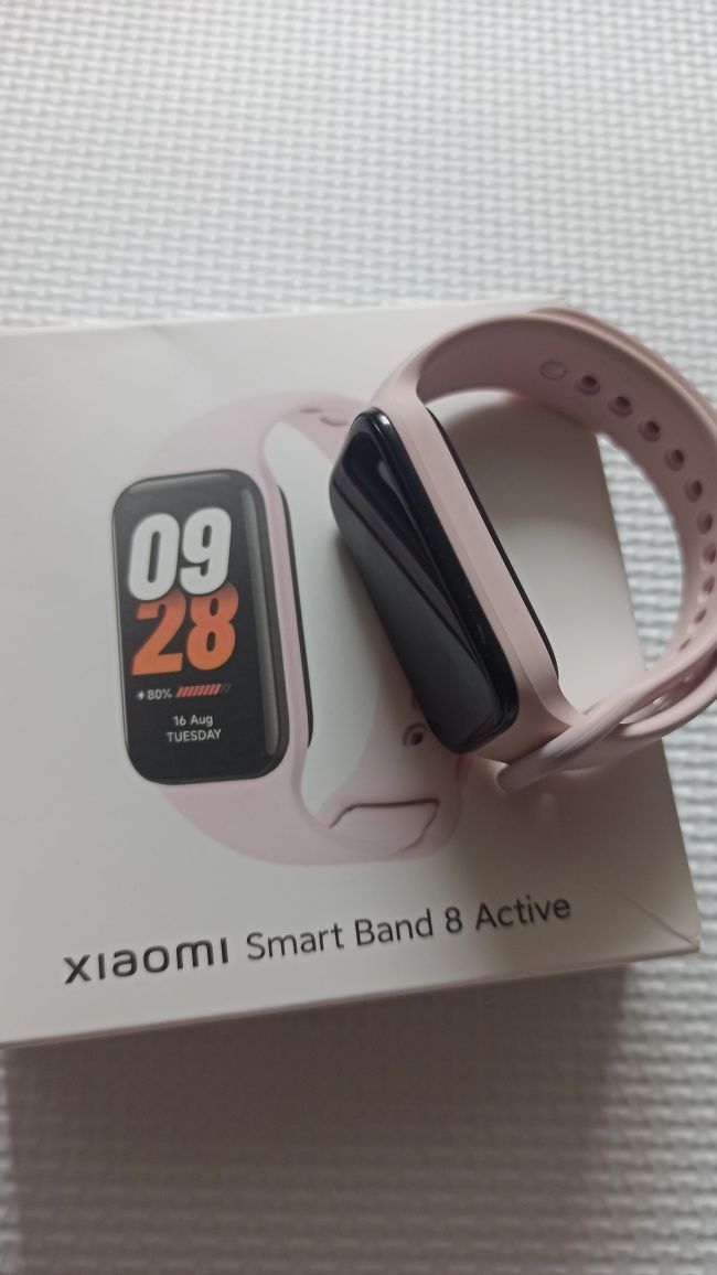 Xiaomi opaska zegarek smart band 8 active gwarancja