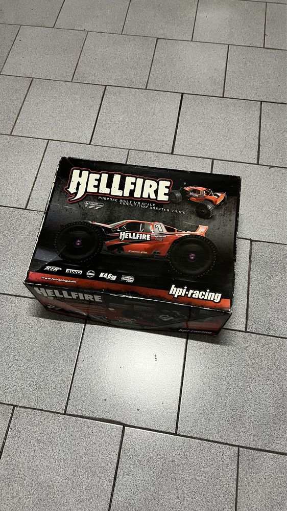 Carro HPI Racing Hellfire (Versão MUITO RARA)