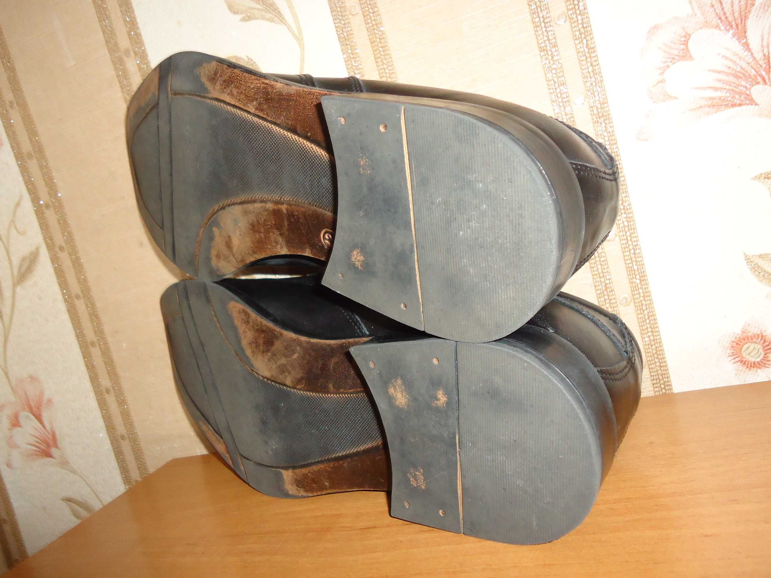 Мужские, кожаные туфли CLAUDIO CONTI, размер 42(29)