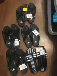 Оригинальные Шлепанцы Adidas Santiossage и adiPure