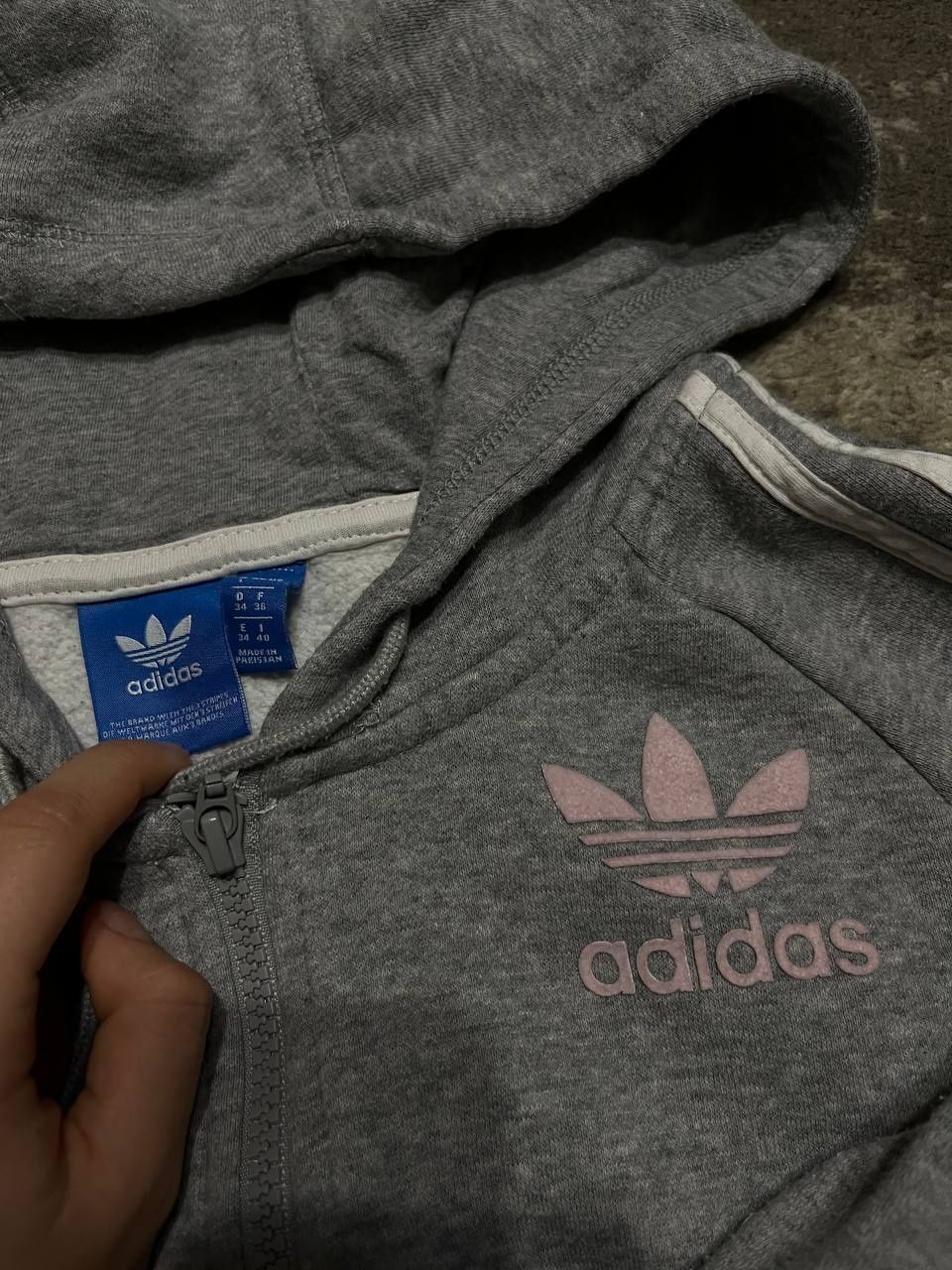 Зіп-худі Adidas оригінал