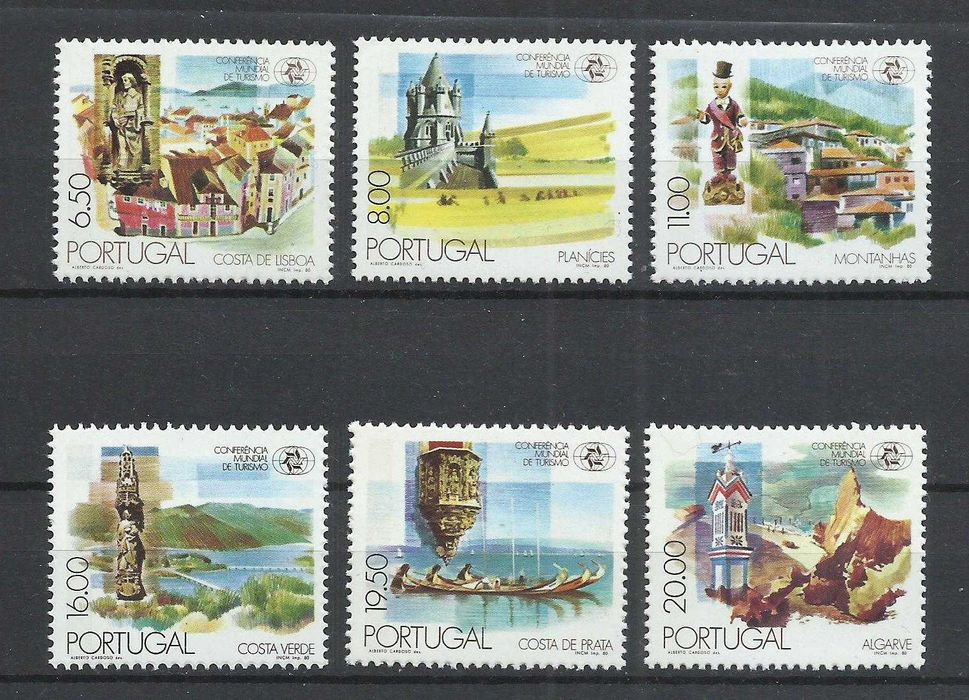 Selos portugueses – Ano de 1981, 34 selos como novos