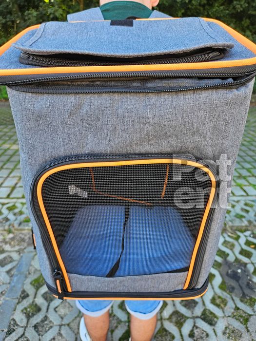 Plecak dla kota psa transporter duży rozkładany pojemny do zwierząt