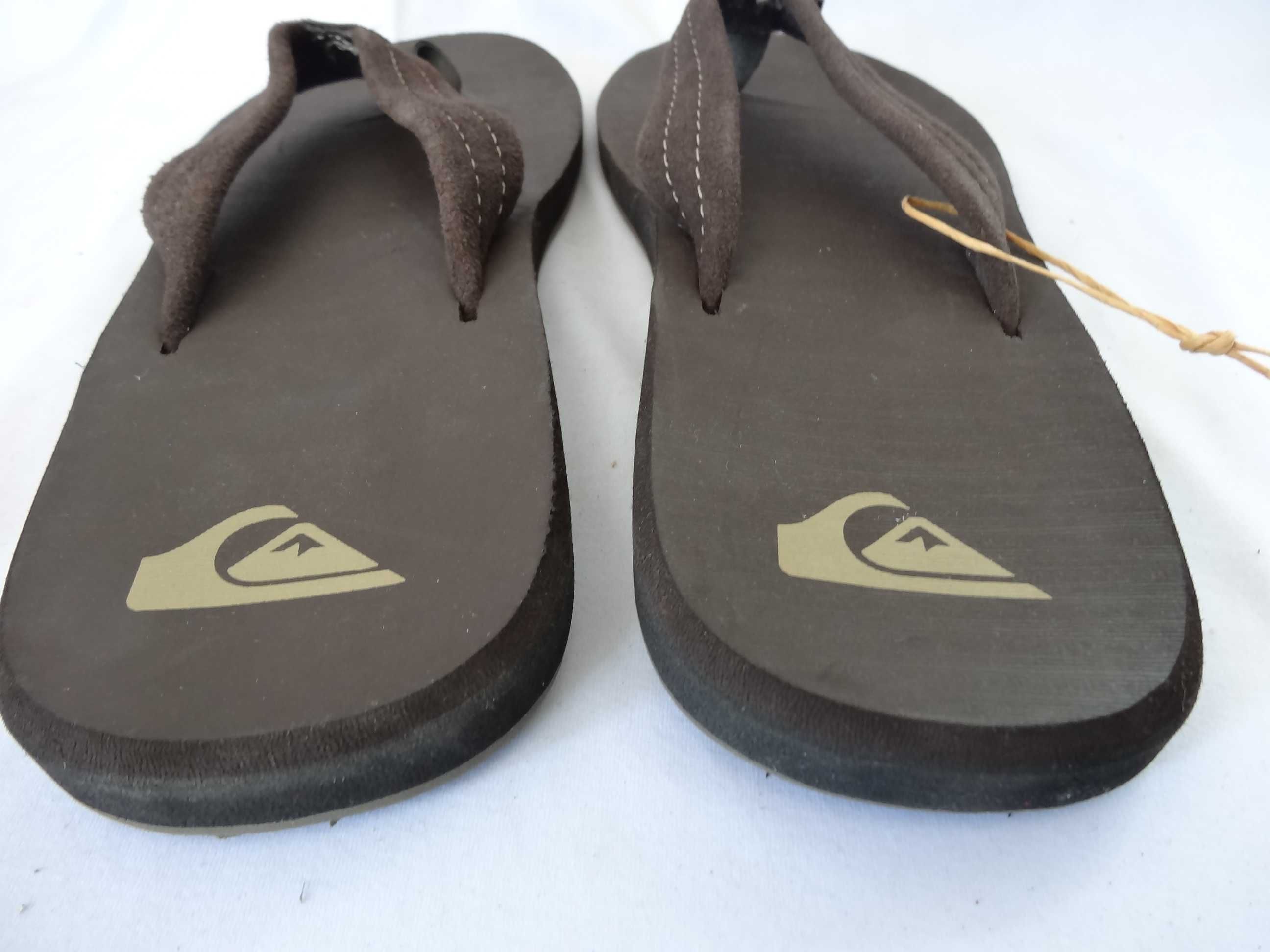 Japonki  QUIKSILVER roz 43 NOWE Klapki Męskie