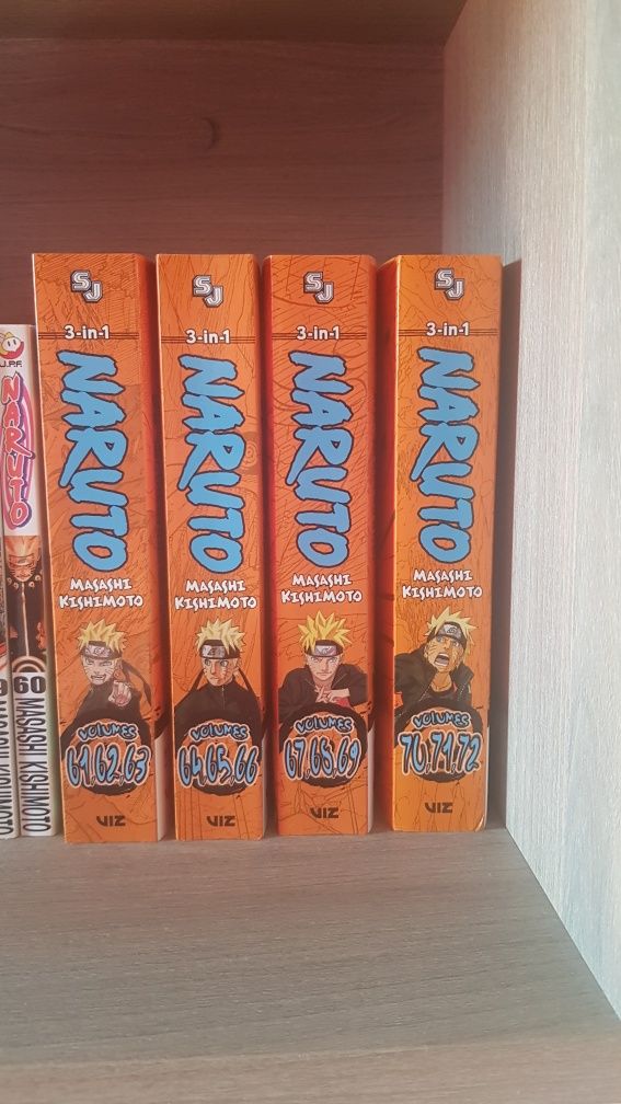 Naruto 61-72  omnibus cała seria po angielsku manga