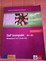 Manual de Alemão DaF kompakt NOVO com CDs
