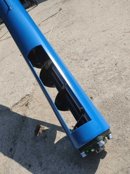 Шнековий погрузчик з підбирачем, шнек, транспортер зерна, протруювач