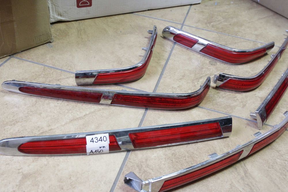 4340 Listwy na kufer komplet Listwa kufra Honda Goldwing GL 1800