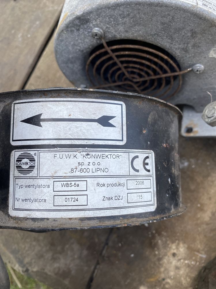 Wentylator do pieca dmuchawa mm plus wpa 01 wpa 120 rv 12ekr  wbs-5a
