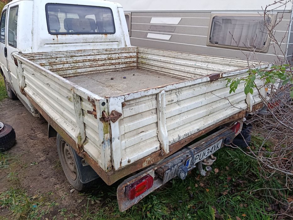 Vw t4 doka paka skrzynia 2.4 diesel 6 OSOBOWY dubel kabina