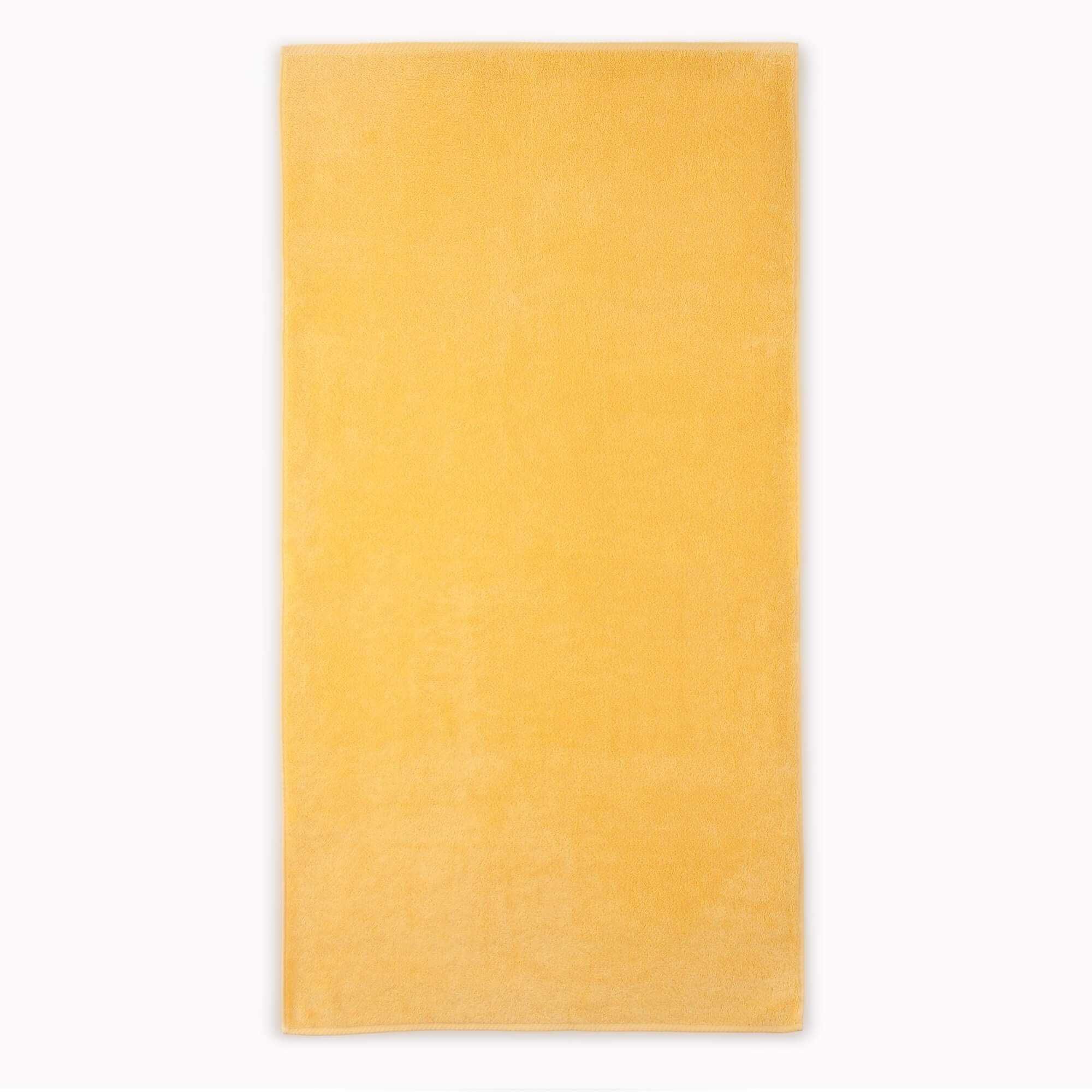 Ręczniki - zestaw: 50x100 + 70x140, żółte