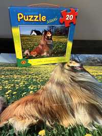 Puzzle 20 szt. lessie