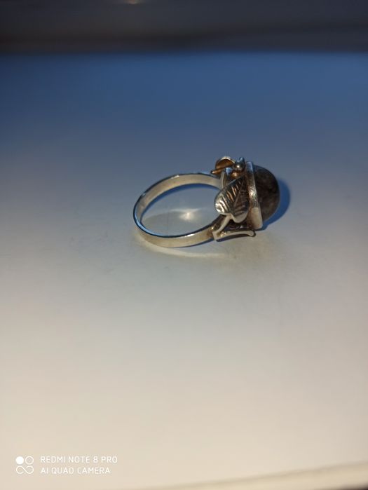 Srebrny pierścionek Agat Kłodzko warmet