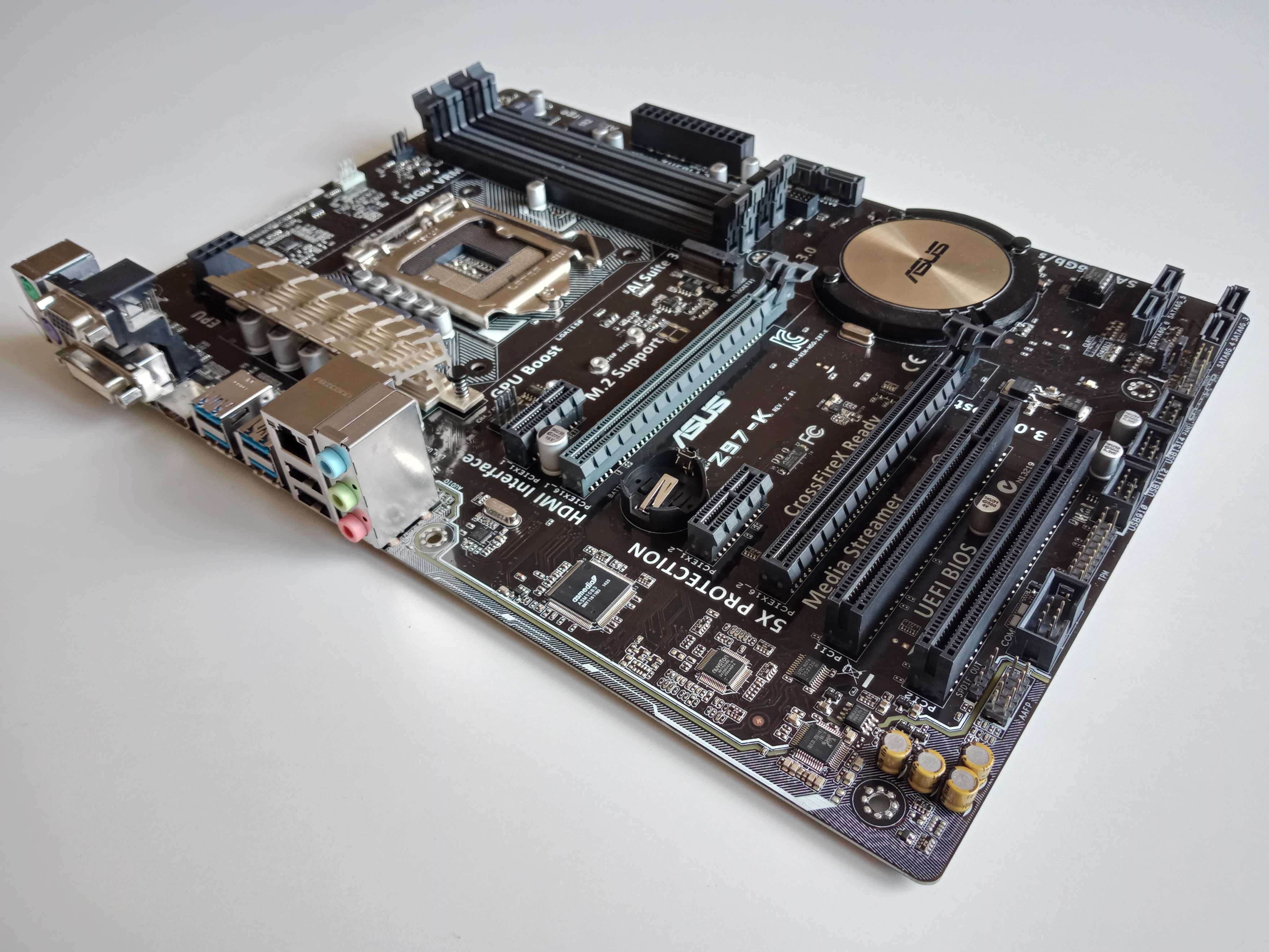 Płyta główna ASUS Z97-K | DDR 3 | PCIe 3.0 | USB 3.0 | SATA III | M.2