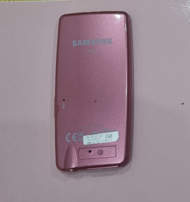 MP4 Samsung falta Carregador