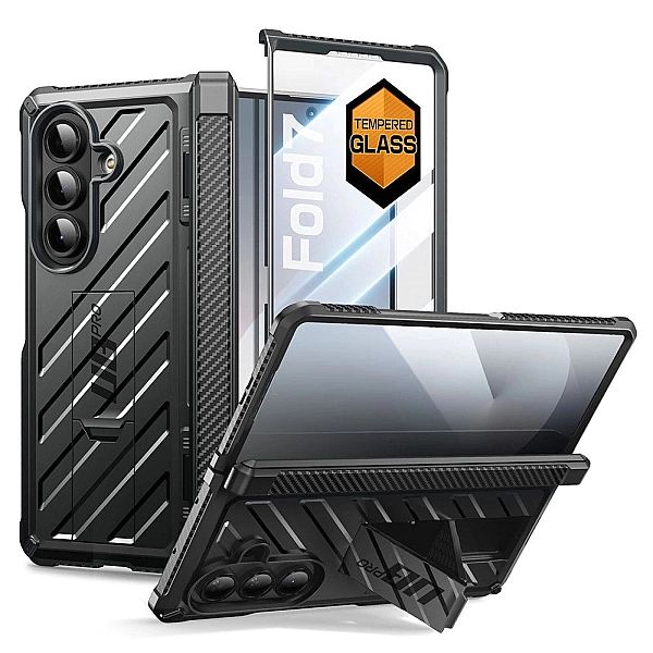 Etui Supcase Unicorn Beetle Pro na Samsung Galaxy Z Fold 7 - czarne