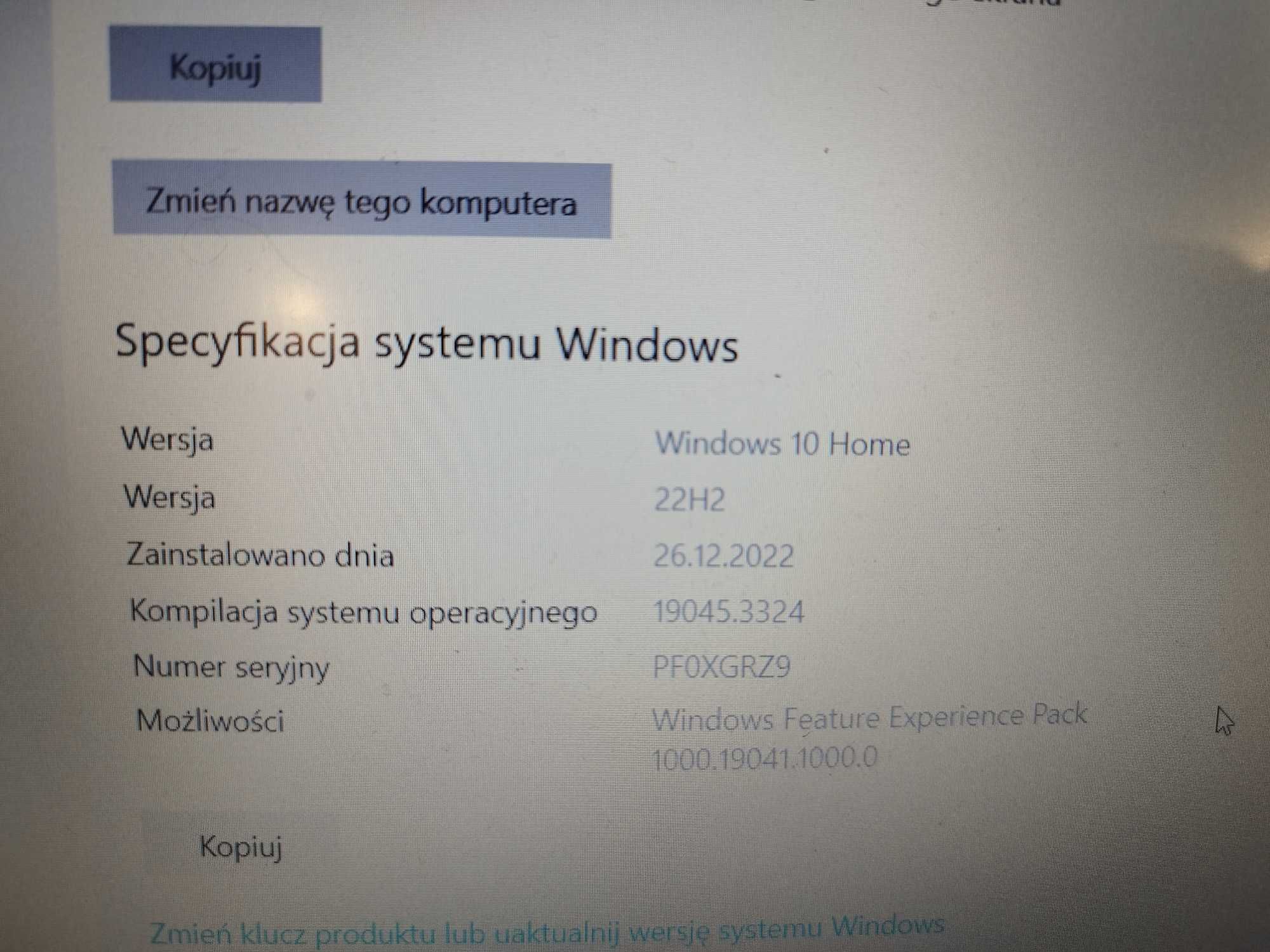 Laptop Lenovo  sprzedam