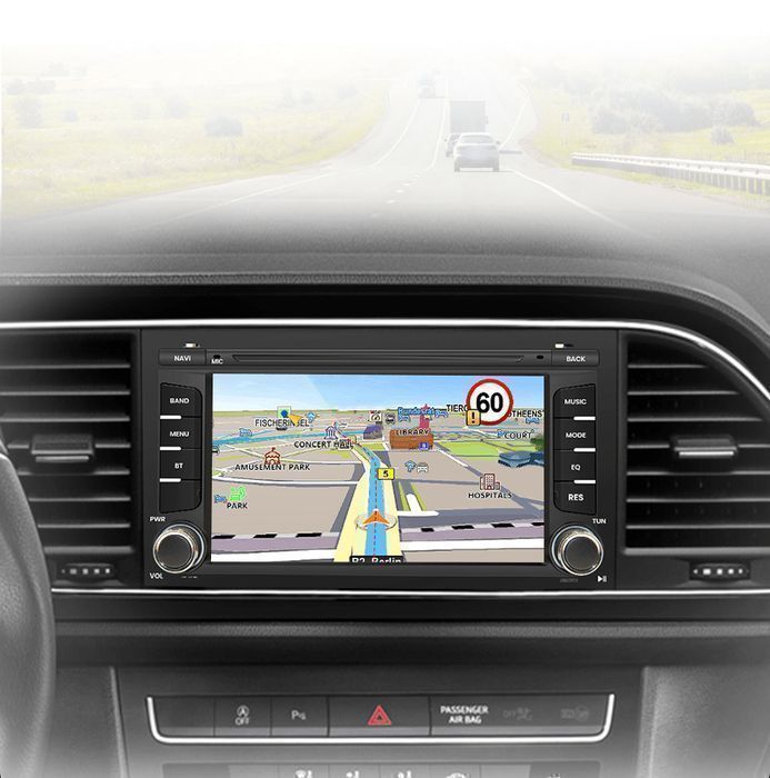 Radio nawigacja Seat Leon MK3 5F Ibiza 2016 Carplay Android 4GB 64GB