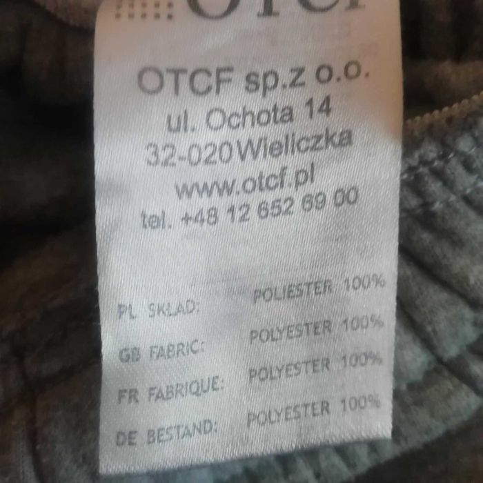 Spodnie dresowe duże męskie 4F