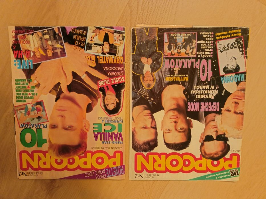 2x Popcorn. Czasopisma.