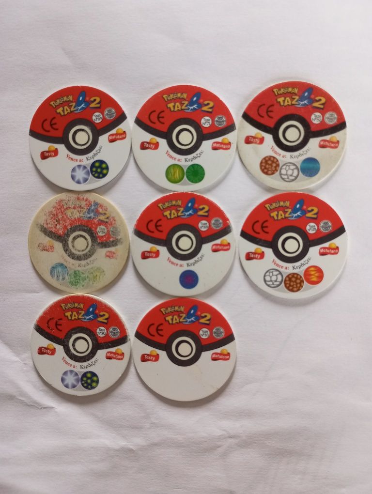 Pokémon tazos 2 originais