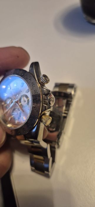 Meski zegarek nakrecany