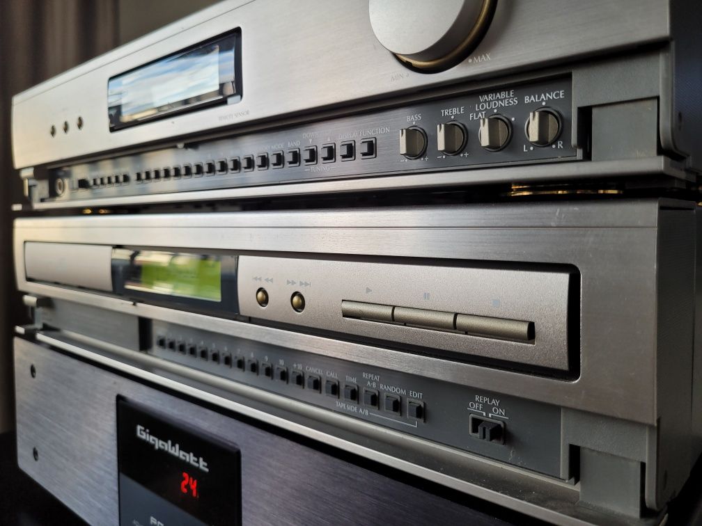 DENON DRA-210 , DCD-210 wzmacniacz + odtwarzacz CD zestaw audio hi-fi