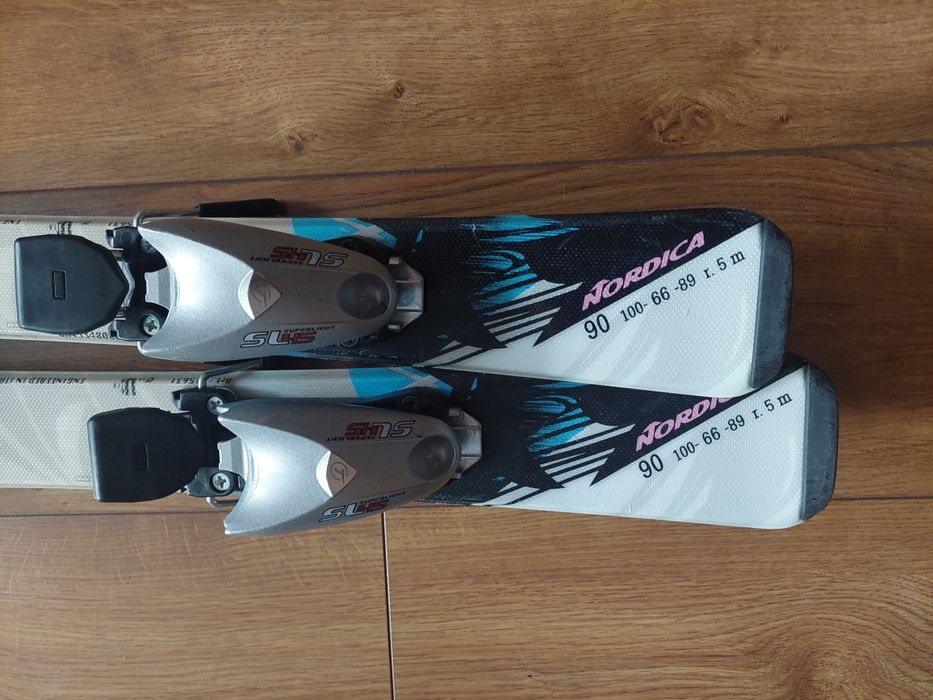 Narty Nordica buty i  kask Alpina