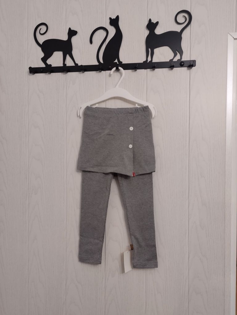 Legginsy z mini spódniczka