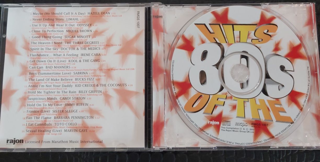Hits of the 80s - CD Album