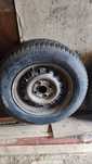 диски штамповка 13"  4х100 с зимней резиной Opel, lanos