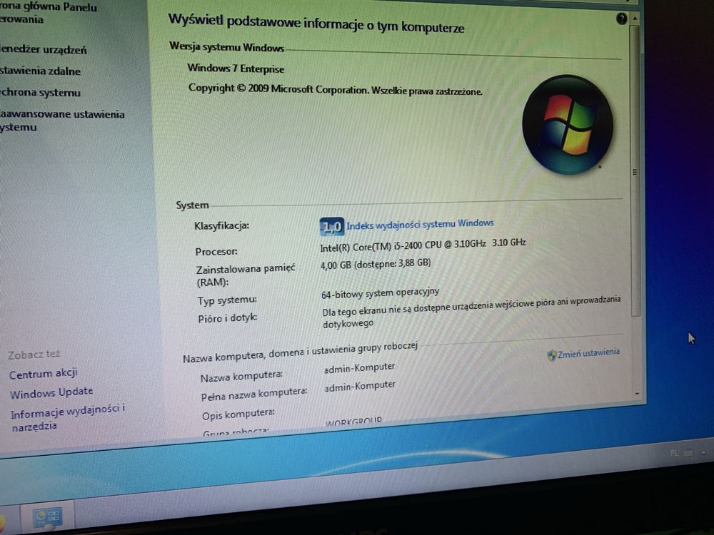 Dell komputer stacjonarny do domu